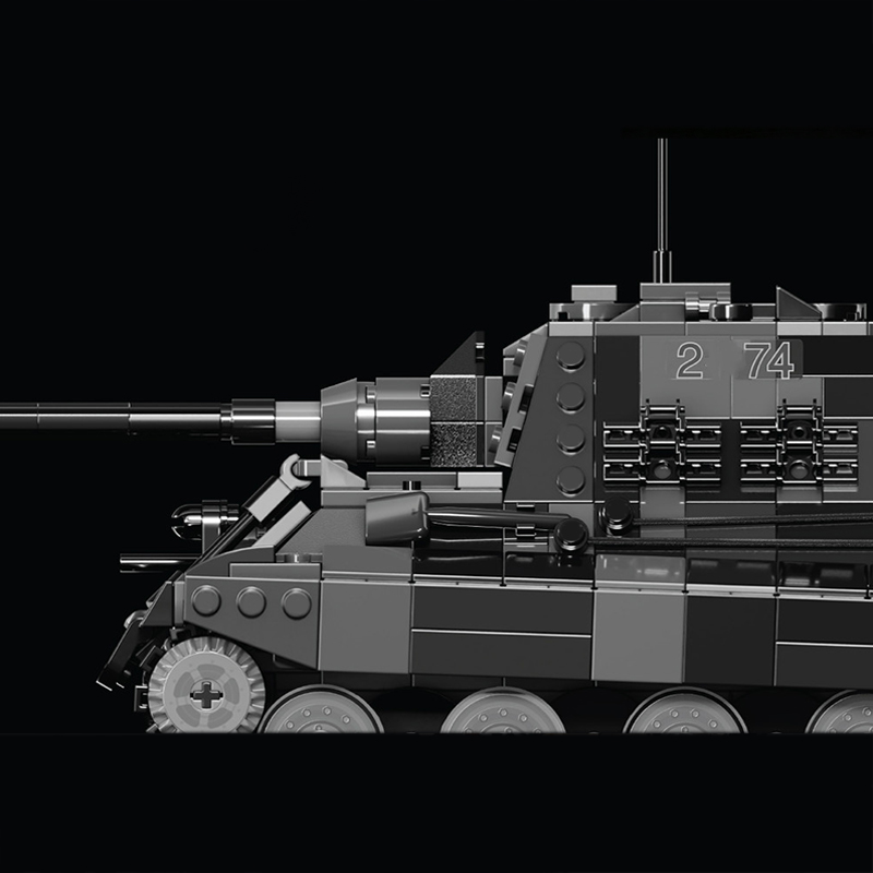 Heavy Equipment Battery - qwert Heavy Tank Destroyer Model MOC