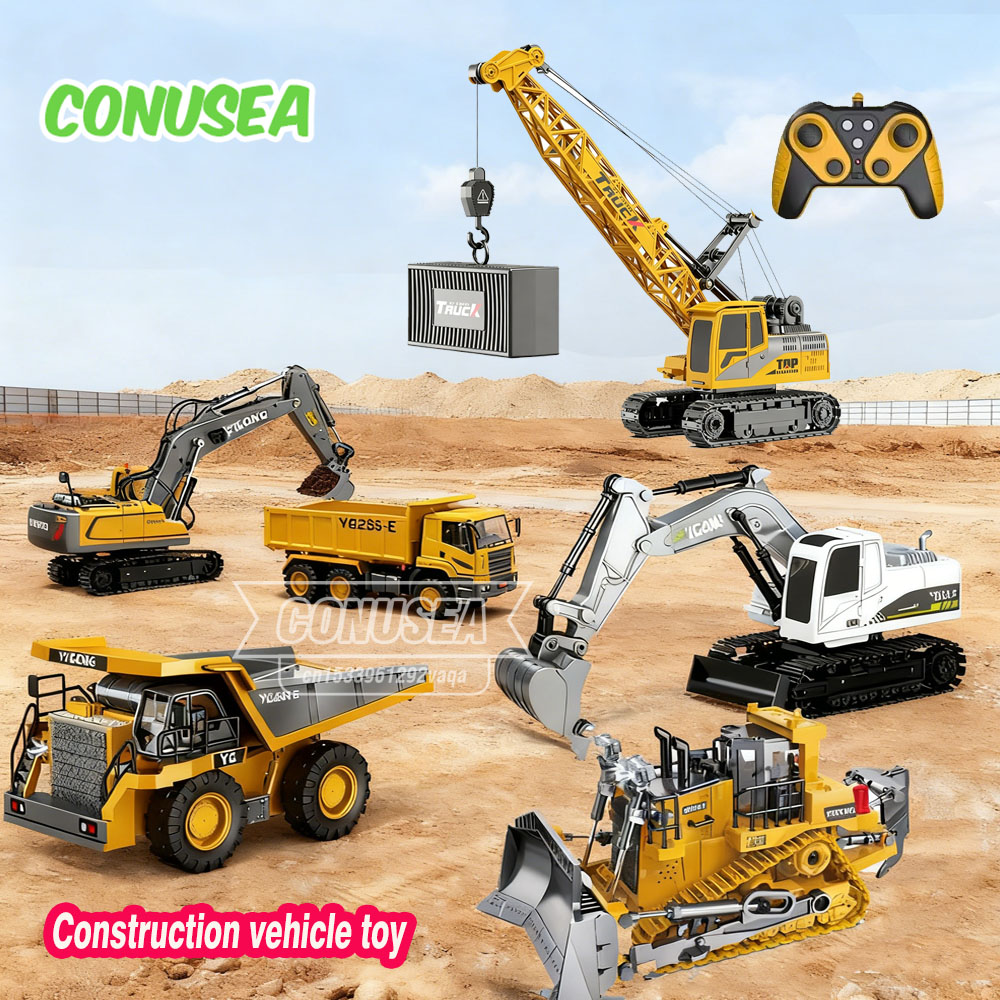 Rc Excavator Bulldozer Truck T - Heavy Equipment Games 评论和价格