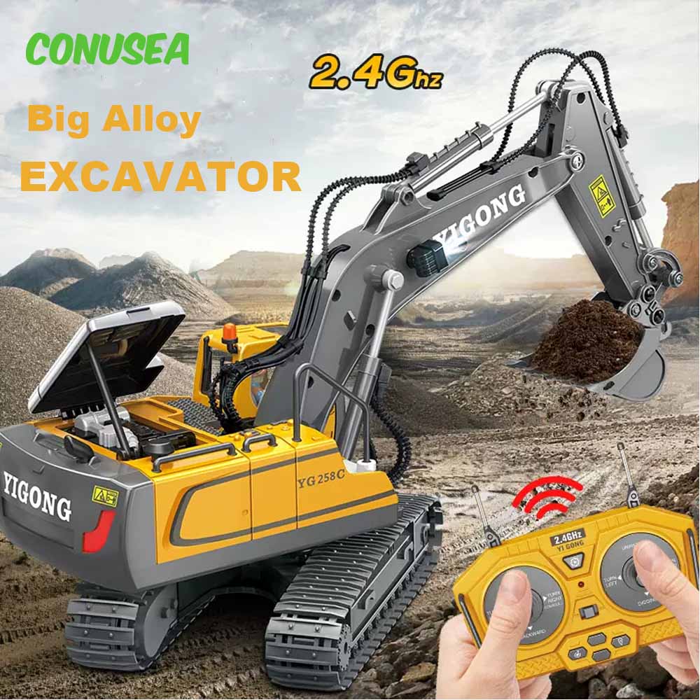Rc Excavator Bulldozer Truck T - Heavy Equipment Games 评论和价格