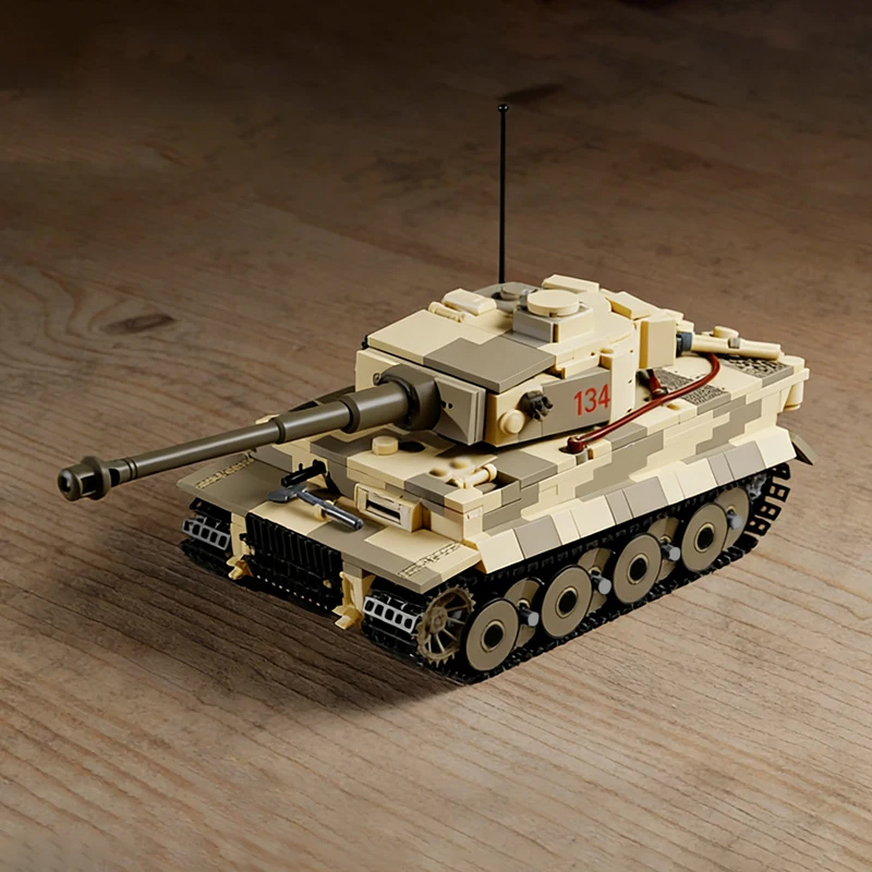 Heavy Military Tank Model MOC  - Heavy Equipment Battery 评论和价格