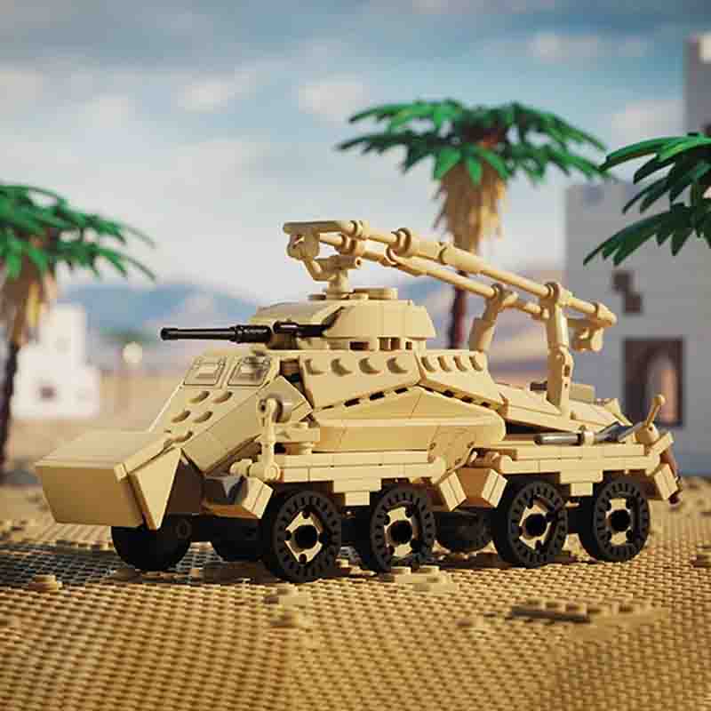 Heavy Armored Car Model MOC Bu - Heavy Equipment Armor 评论和价格