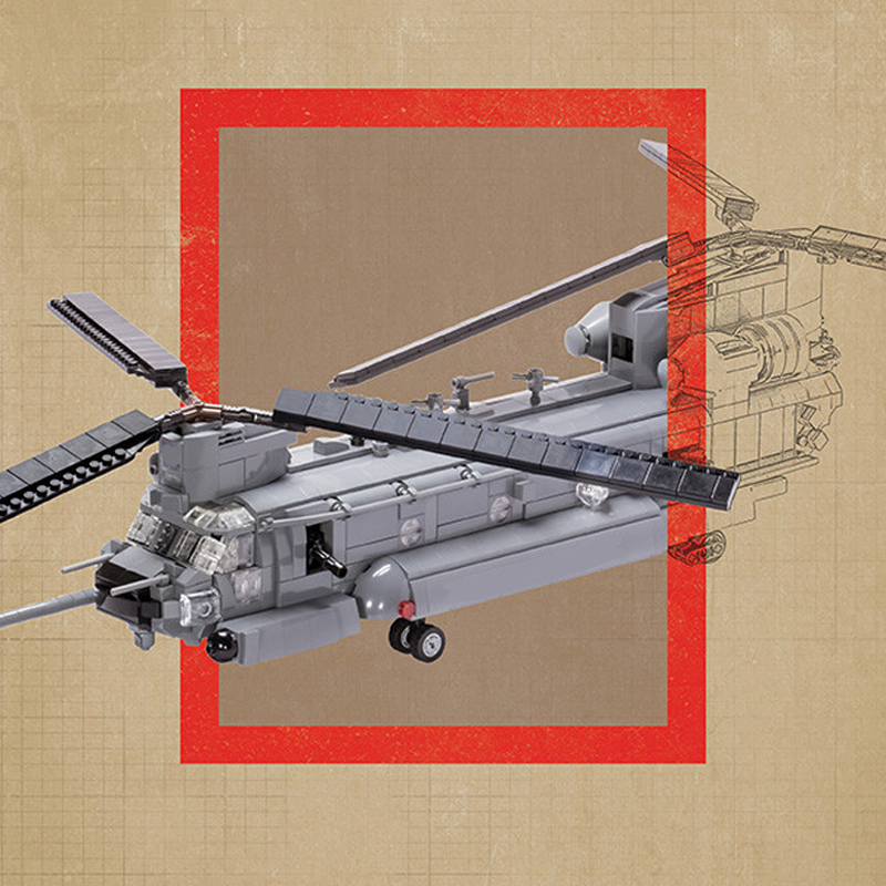 MH-47G Heavy Helicopter Model  - Heavy Equipment Game 评论和价格