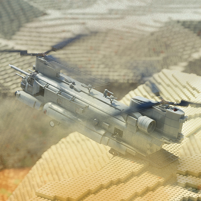 MH-47G Heavy Helicopter Model  - Heavy Equipment Game 评论和价格