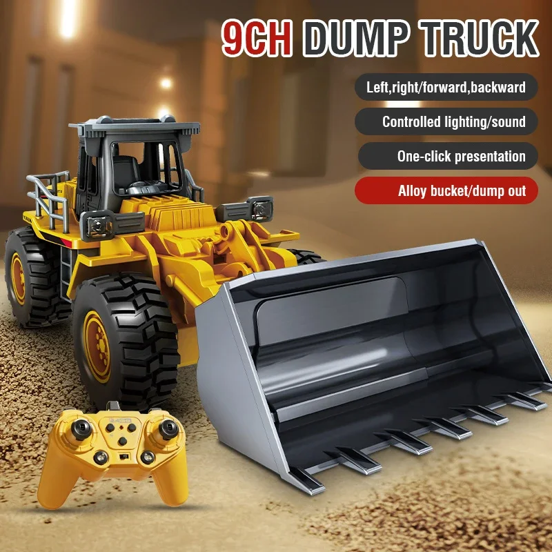 9Ch Rc Car 2.4G Remote Control - Heavy Equipment Games 评论和价格