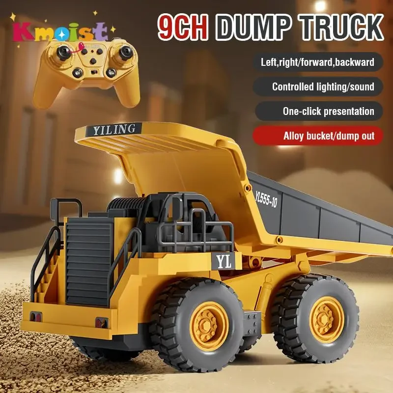 9Ch Rc Car 2.4G Remote Control - Heavy Equipment Games 评论和价格