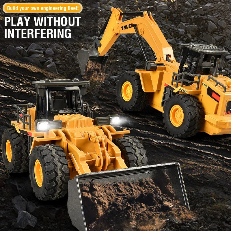 9Ch Rc Car 2.4G Remote Control - Heavy Equipment Games 评论和价格