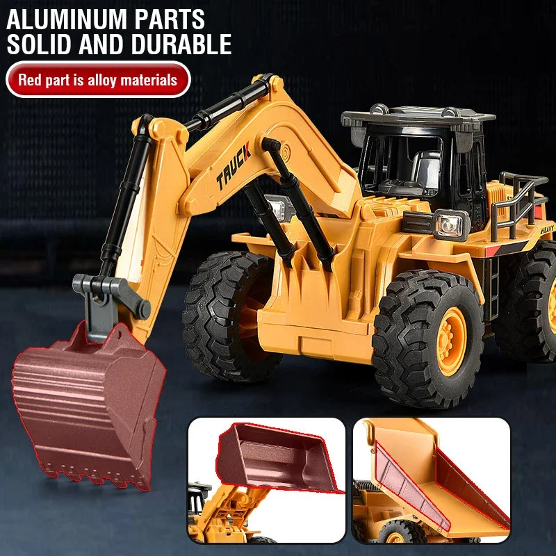 9Ch Rc Car 2.4G Remote Control - Heavy Equipment Games 评论和价格