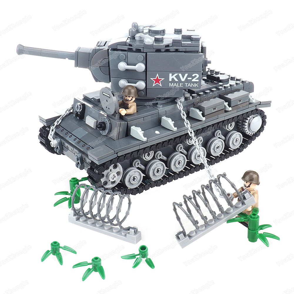 WW2 KV-2 Heavy tank Building B - Heavy Equipment Armor 评论和价格