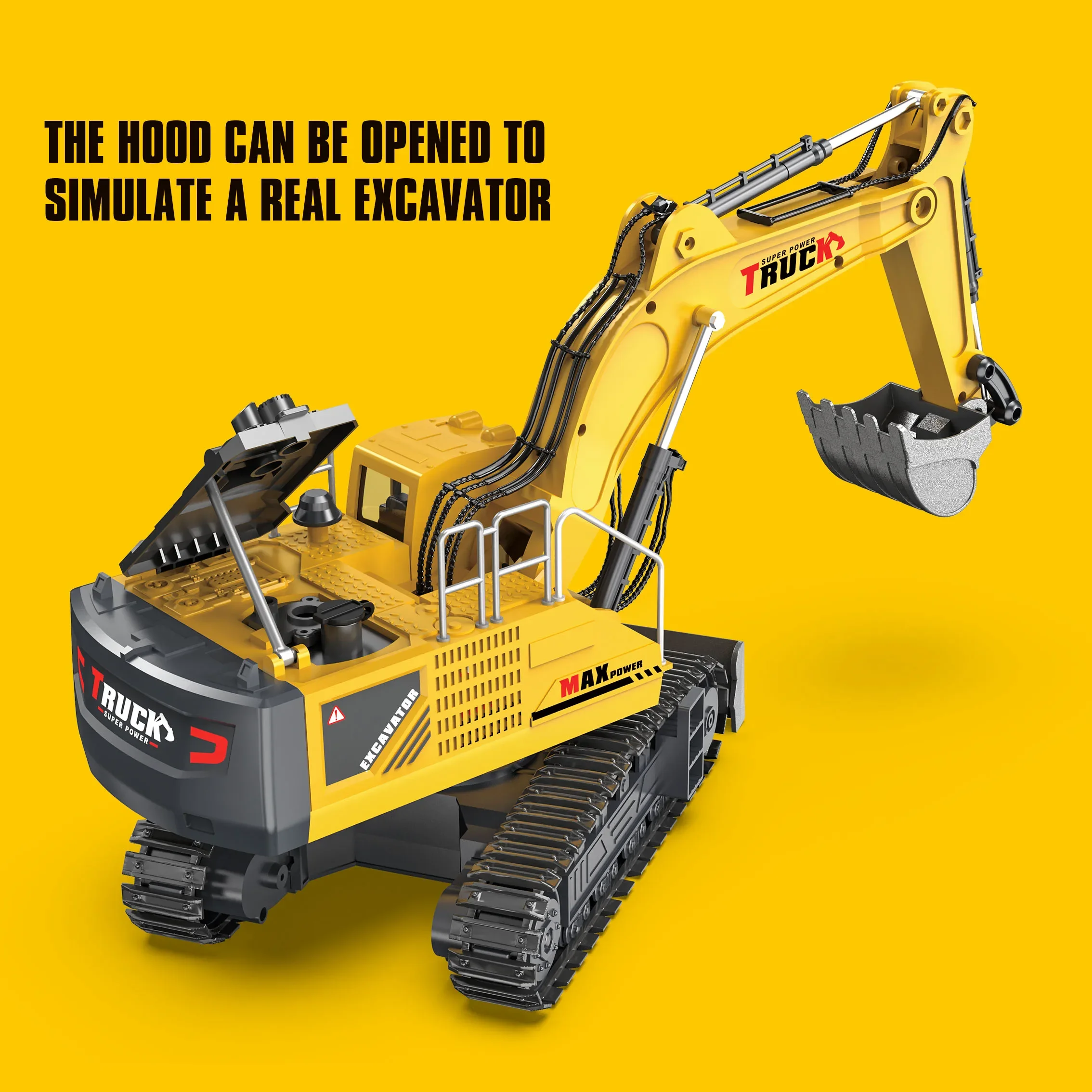 Rc Excavator Cars Trucks Alloy - Heavy Equipment Games 评论和价格