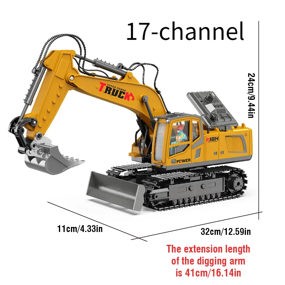 Rc Excavator Cars Trucks Alloy - Heavy Equipment Games 评论和价格
