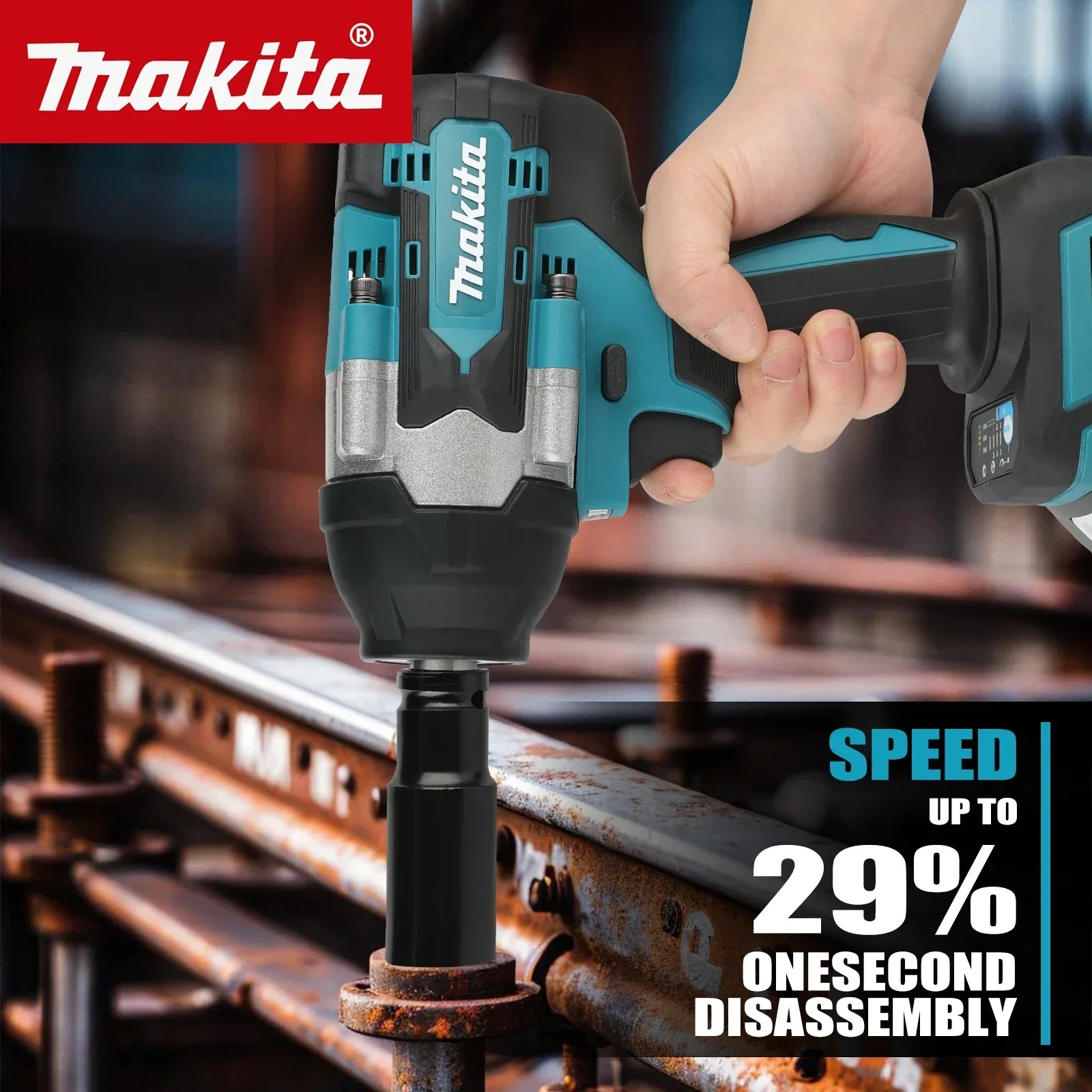 Makita DTW700 18V Cordless Bru - Heavy Equipment Battery 评论和价格