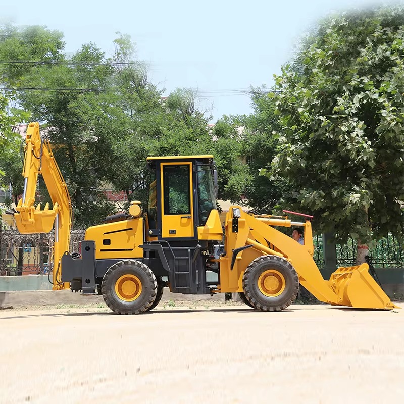 1 Ton Backhoe Loader 4x4 Digge - Tractor Backhoe 评论和价格