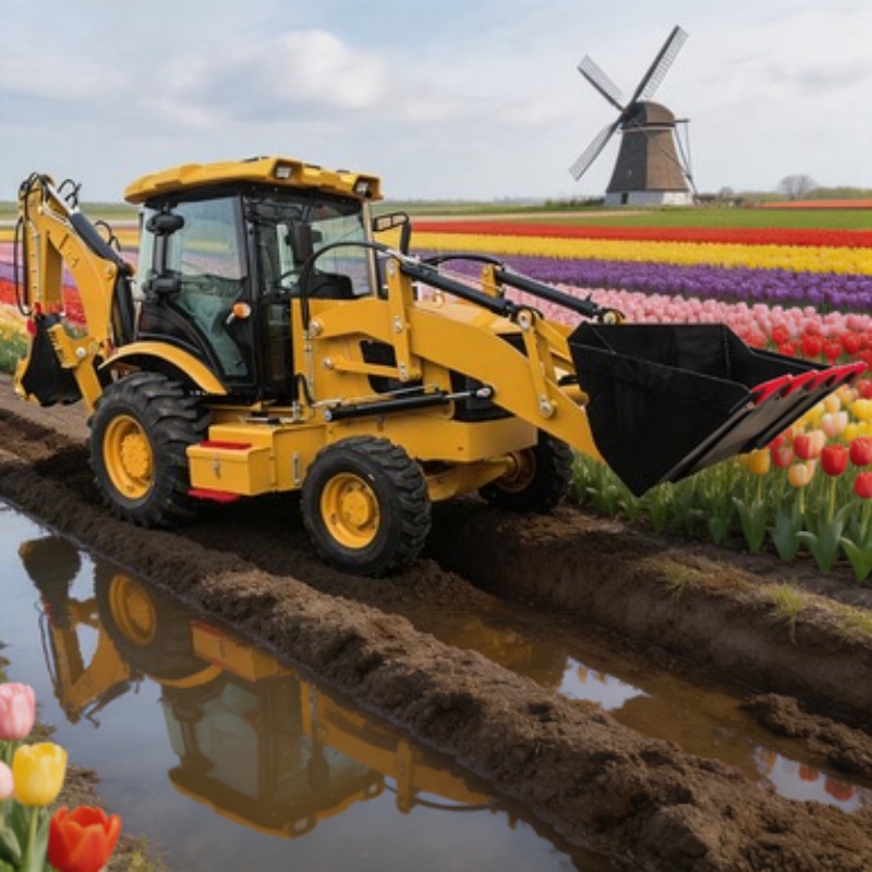 4x4 Backhoe Loader Digger Trac - Tractor Backhoe 评论和价格