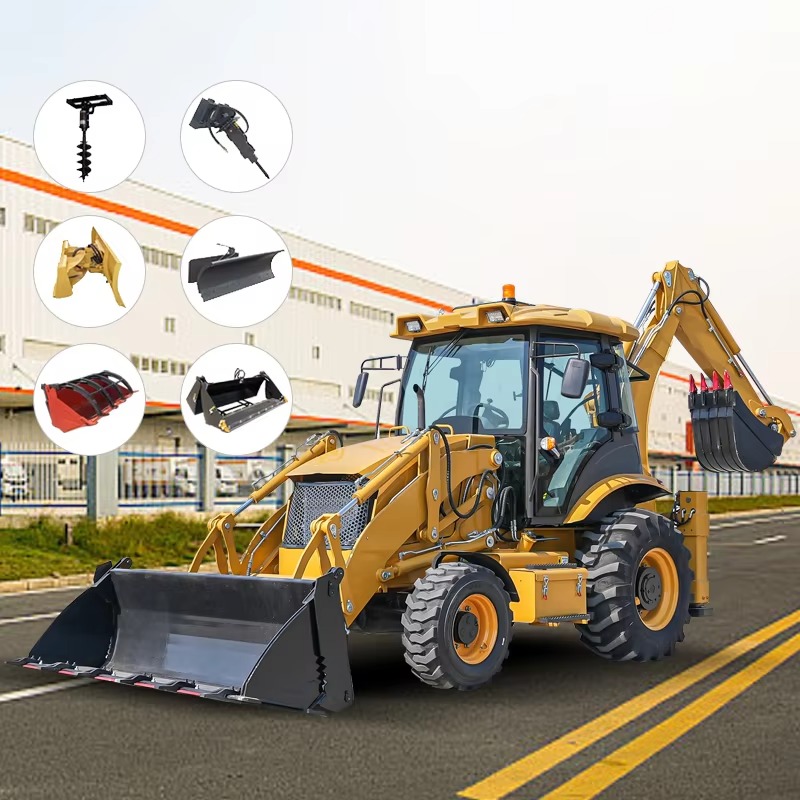 4x4 Backhoe Loader Digger Trac - Tractor Backhoe 评论和价格