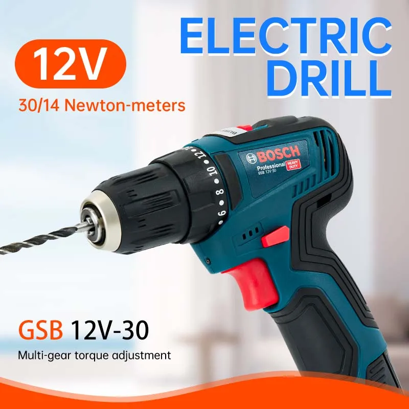 Bosch GSB-12-V30 Electric Dril - Heavy Equipment Battery 评论和价格