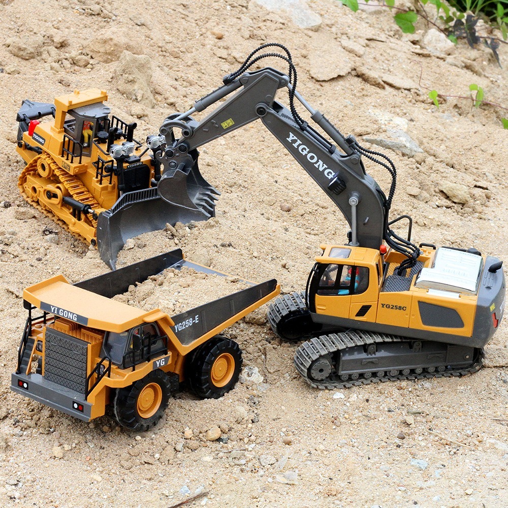 2.4G Remote Control Excavator  - Heavy Equipment Games 评论和价格