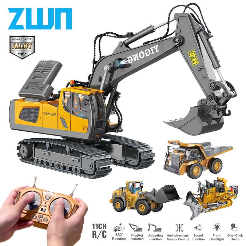 ZWN 2.4G Remote Control Excava - Heavy Equipment Games 评论和价格