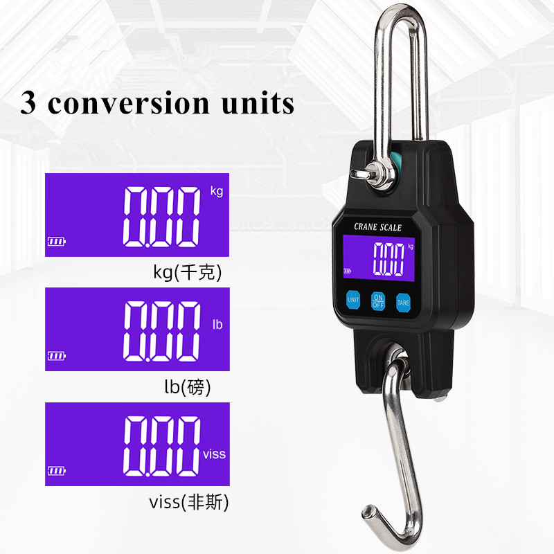 300kg/50g Bluetooth Crane Scal - Heavy Equipment Battery 评论和价格