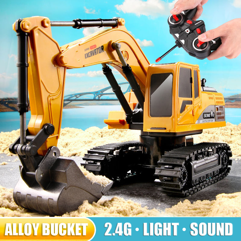 RC Excavator 2.4Ghz 6 Channel  - Heavy Equipment Games 评论和价格